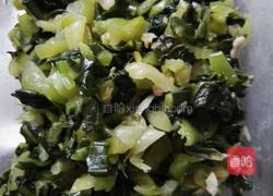 清蒸青咸菜塞油豆腐的做法图解2
