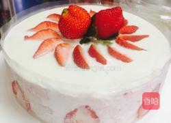 草莓慕斯蛋糕的做法图解10