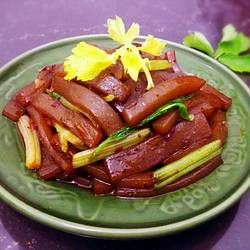 素烧魔芋的做法[图]