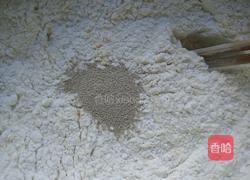 小米面牛奶发面饼的做法图解2