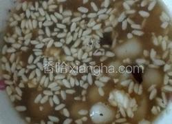 玫瑰糖酒酿汤圆