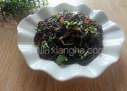 凉拌蕨根粉