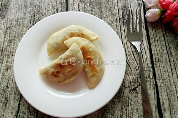 米饺煎饺(香菇腊肉马蹄米饭馅)