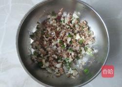 米饺煎饺(香菇腊肉马蹄米饭馅)的做法图解5