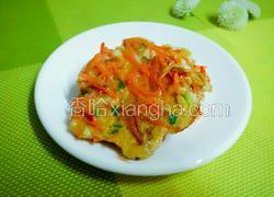 胡萝卜丝鸡蛋饼