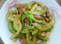 西葫芦炒肉