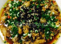 蒜茸豆鼓蒸滑鸡