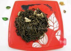 意大利黑芝麻酱面 的做法图解5