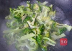 猪皮炒西兰花的做法图解3