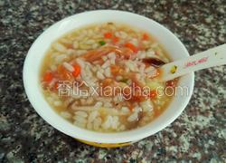 香菇瘦肉粥