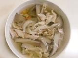蘑菇肉片汤