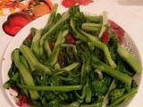 干辣椒爆炒菜心