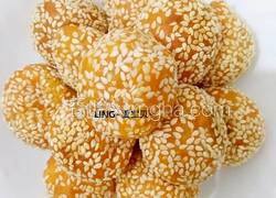 奶香芝麻红薯丸子