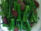 芥兰炒腊味