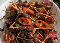 牙签牛肉的做法图解4