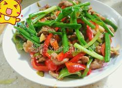 青红辣椒炒梅肉丝