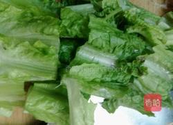 青菜木耳炒肉的做法图解4