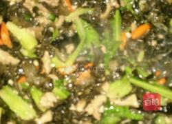 青菜木耳炒肉的做法图解10