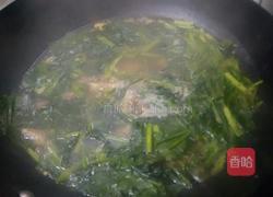 带鱼菠菜羹的做法图解6