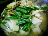 山药肉片粉丝汤