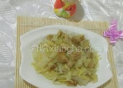 炒白菜冻豆腐块