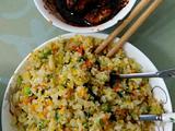 彩虹蔬菜炒饭