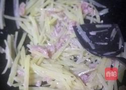 土豆丝炒肉的做法图解6