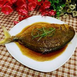 红烧平子鱼