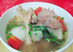 红白萝卜鸡汤