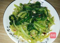拌莴笋的做法图解7