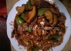香菇焖鸡腿