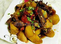 土豆山药炖排骨