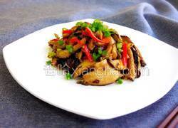 小炒香菇榨菜