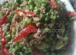 肉沫炒豇豆角