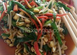 韭菜炒绿豆芽