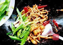 干锅茶树菇（无盐版）的做法图解11