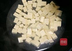 小葱拌豆腐的做法图解3