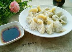 莲藕肉馅饺子