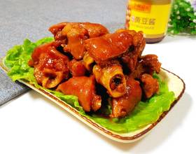 美味黄豆酱香猪蹄[图]