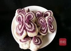 紫薯蝴蝶馒头的做法图解13