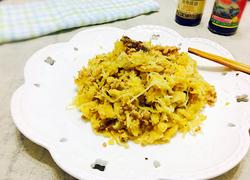 孜然肉沫土豆擦擦