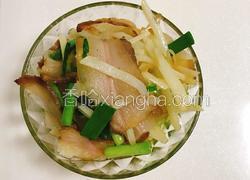 蒜苗腊肉炒土豆丝