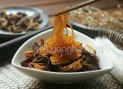 木耳黄花菜拌粉丝