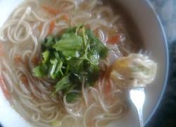胡萝卜香菜面