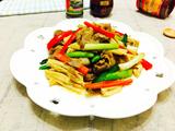 蒜香腐竹爆炒肥牛的做法[图]