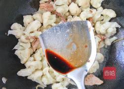 菜花炒肉的做法图解10