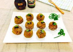 烤鸡蛋黄肉丸子
