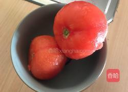 番茄菜花的做法图解4