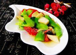 蚝油莴笋炒鸡腿菇
