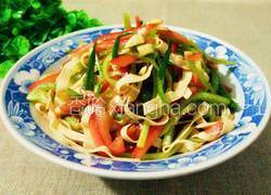 豆腐皮拌三丝